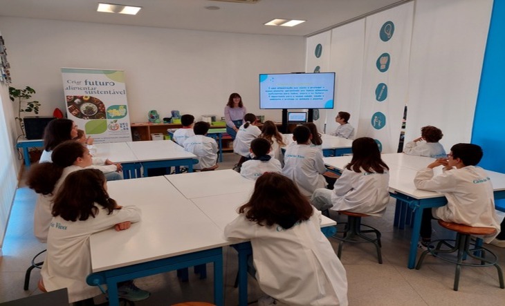 Alunos Da Escola CV Celebram Dia Mundial Da Alimentação